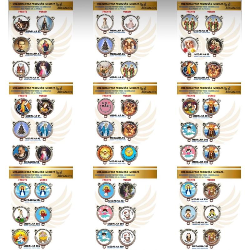 Terço Personalizado Modelo Clássico - REF:2123/10MM