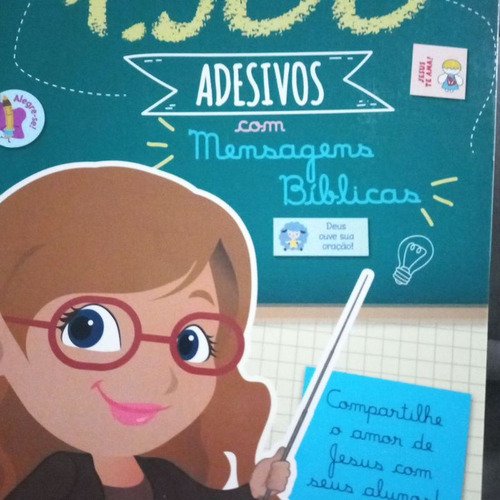 1500 Adesivos Com Mensagens Bíblicas 2019 Editora Ciranda Cultural