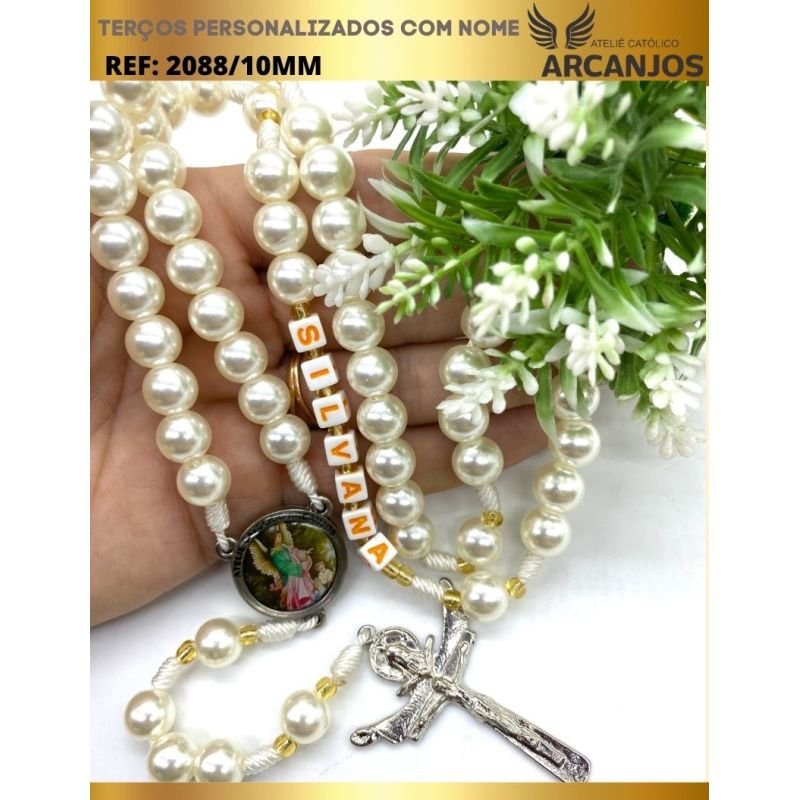 Terço Personalizado Modelo Clássico - REF:2088/10MM