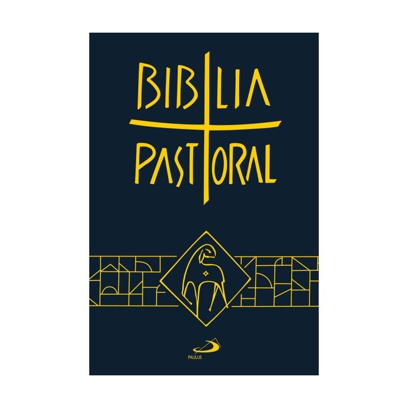 Cod:1058 - Nova Bíblia Pastoral MÉDIA - Capa Cristal