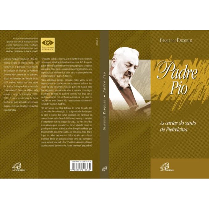 Livro: Padre Pio - As Cartas Do Santo De Pietrelcina