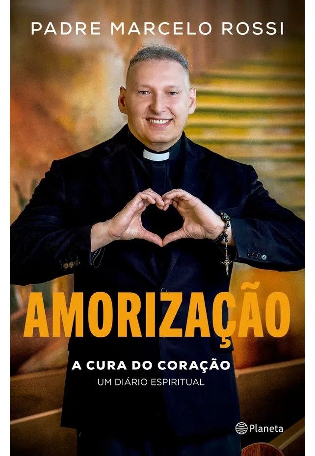 Cod:3863 - Livro Amorização - A cura Do Coração - Um Diário Espiritual - Padre Marcelo Rossi