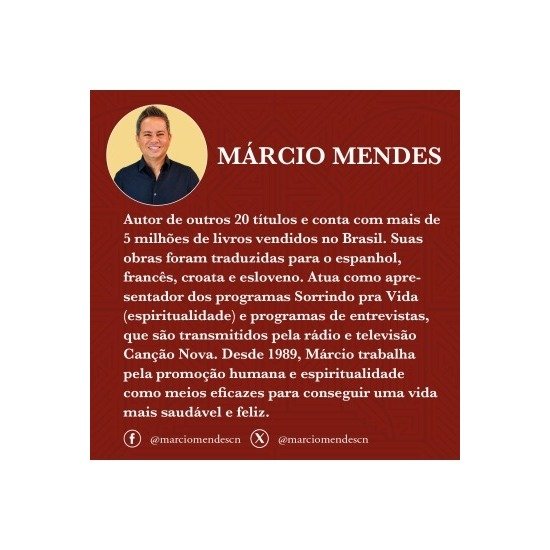 Cod:6014 - Livro - Fica Livre do teu Mal - Marcio Mendes - Editora Canção Nova
