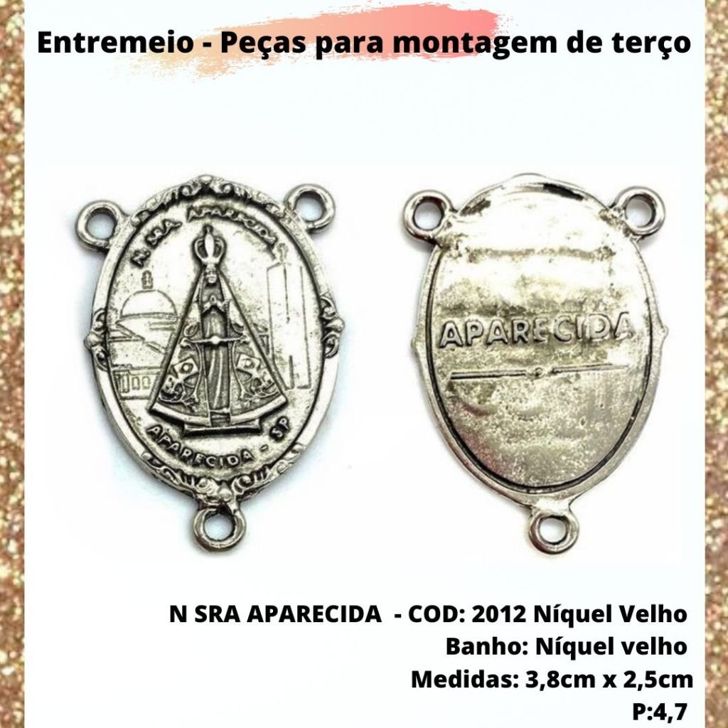 CRUZ RESINADA EM COR - COD:4031 Resina Branca 5,5CM X 3,2CM