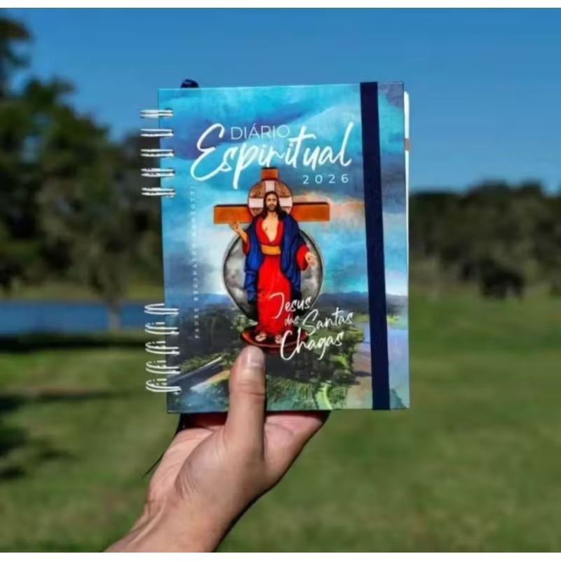 Diário Espiritual 2026 Padre Reginaldo Manzotti Capa Terra Prometida