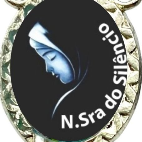 Entremeio Resinado 113 - N sra do Silencio - para Terço: (PCT C/ 5) 2,3cm X 1,4 cm