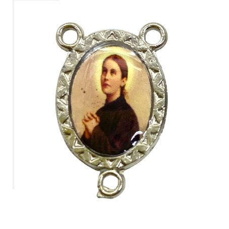 Entremeio Resinado 134 - Santa Gemma Galgani - 2,3cm X 1,4 cm- Pacote c/ 5 unidades