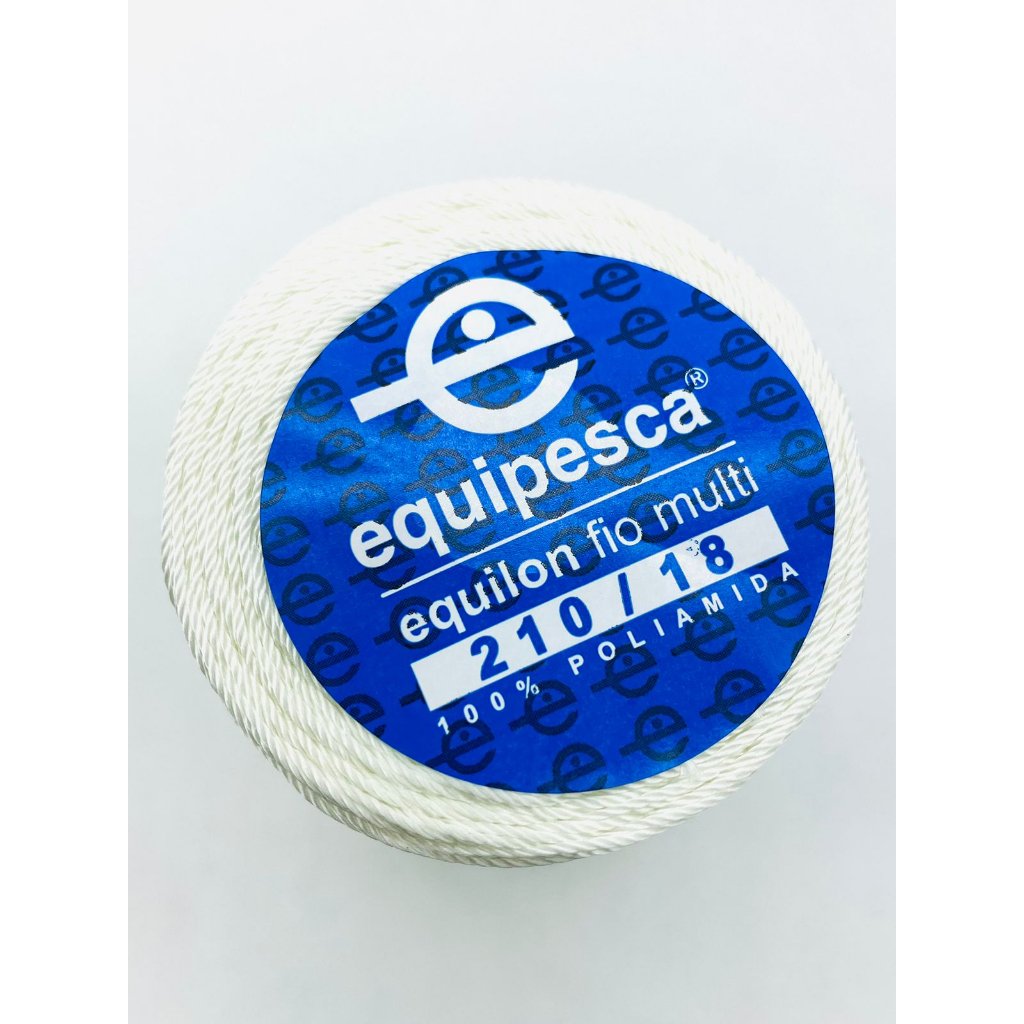 Fio 210/18 - Equipesca - Branco - para fabricar Terço pulseira