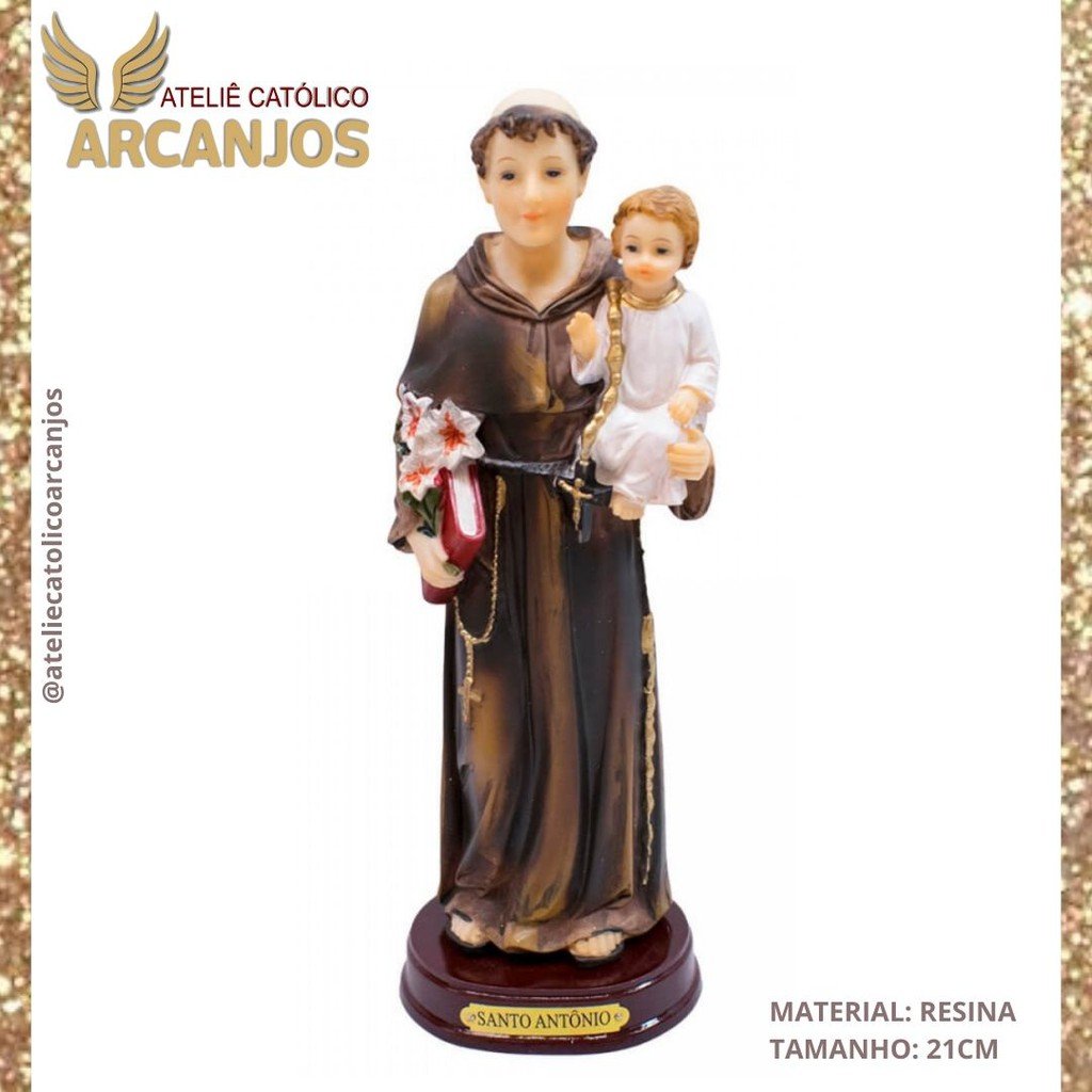 Imagem Santo Antônio - 21 cm