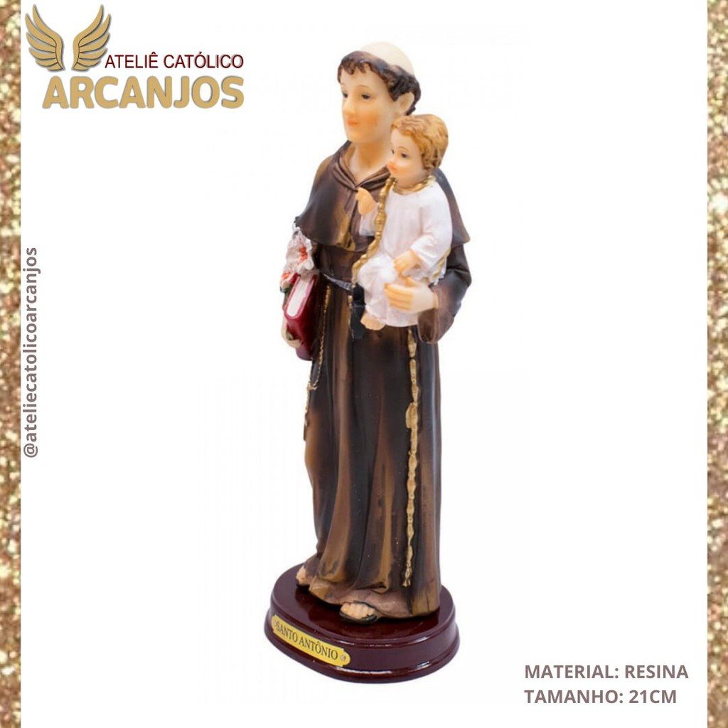 Imagem Santo Antônio - 21 cm