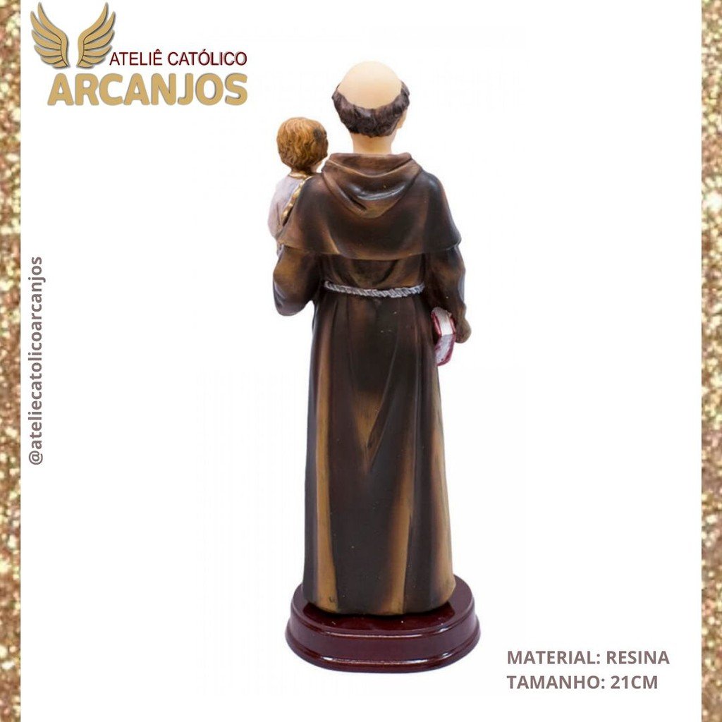 Imagem Santo Antônio - 21 cm