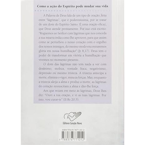 Livro O Dom das Lágrimas - Márcio Mendes - Coleção Dons no Espírito