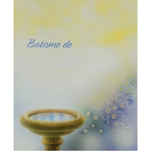 Livro Recordando meu Batismo (Capa Simples)