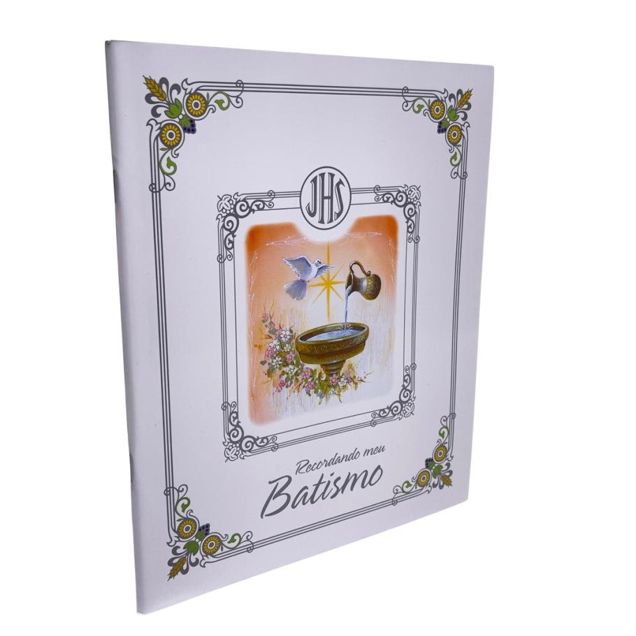 Livro Recordando meu Batismo (Capa Simples)