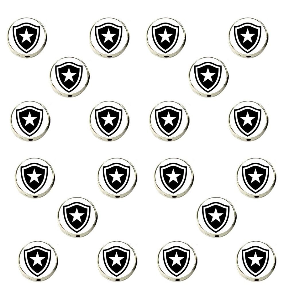Passante 106 Botafogo Futebol Clube/ Time de futebol ( Pacote ) - Resinado - 1,2 cm X 1,2 cm