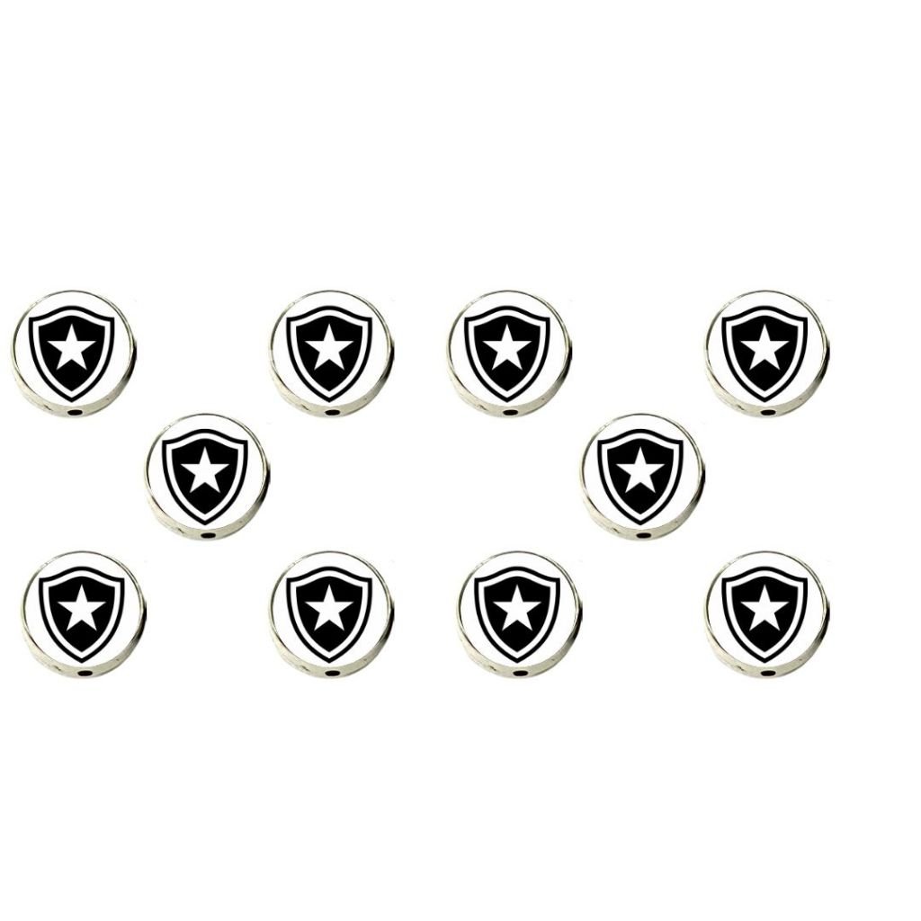 Passante 106 Botafogo Futebol Clube/ Time de futebol ( Pacote ) - Resinado - 1,2 cm X 1,2 cm