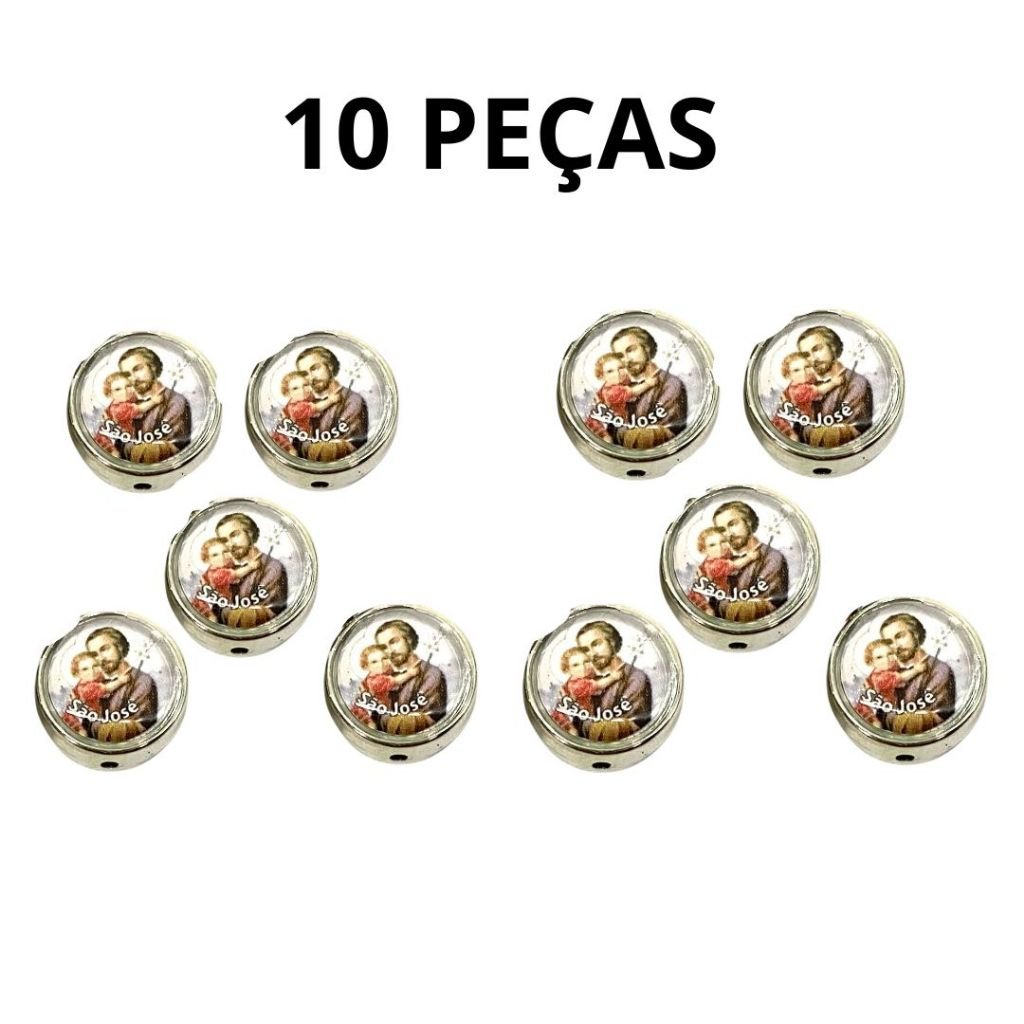 Passante 114 São José ( Pacote) - Resinado - 1,2 cm X 0,74 cm