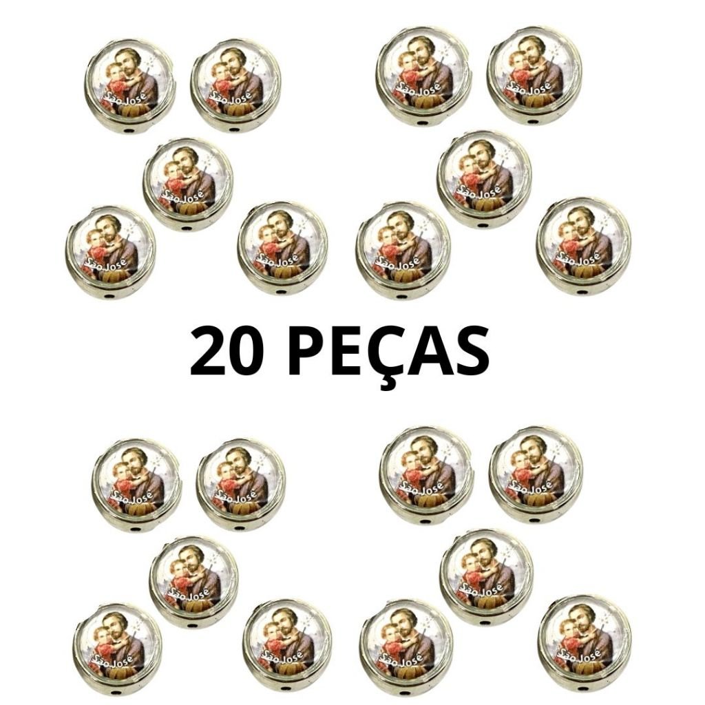 Passante 114 São José ( Pacote) - Resinado - 1,2 cm X 0,74 cm