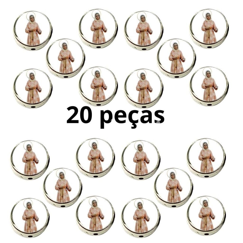 Passante 124 Resinado Nhá Chica ( Pacote ) - 1,2 cm X 1,2 cm