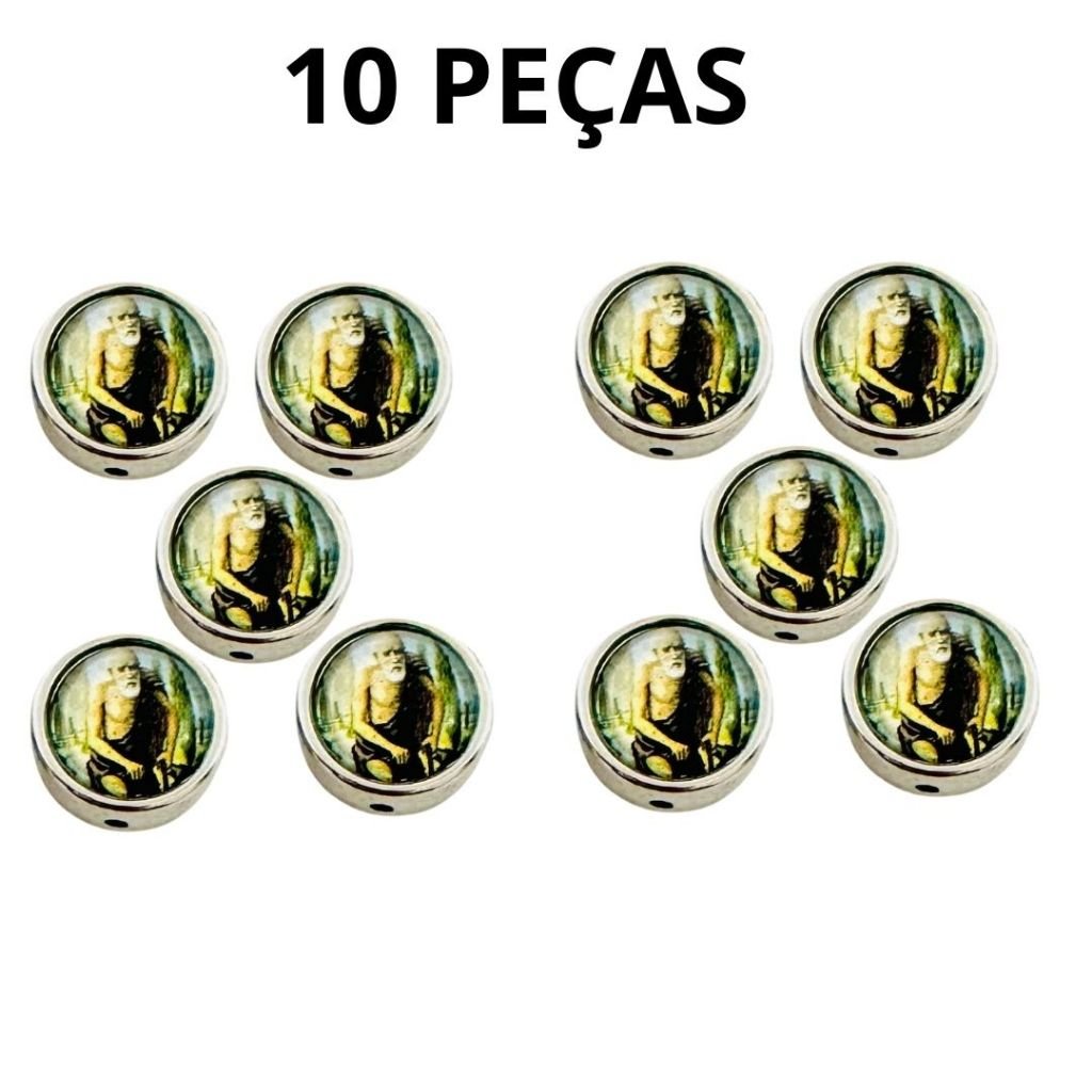 Passante 128 Resinado São Lázaro ( Pacote ) - 1,2 cm X 1,2 cm