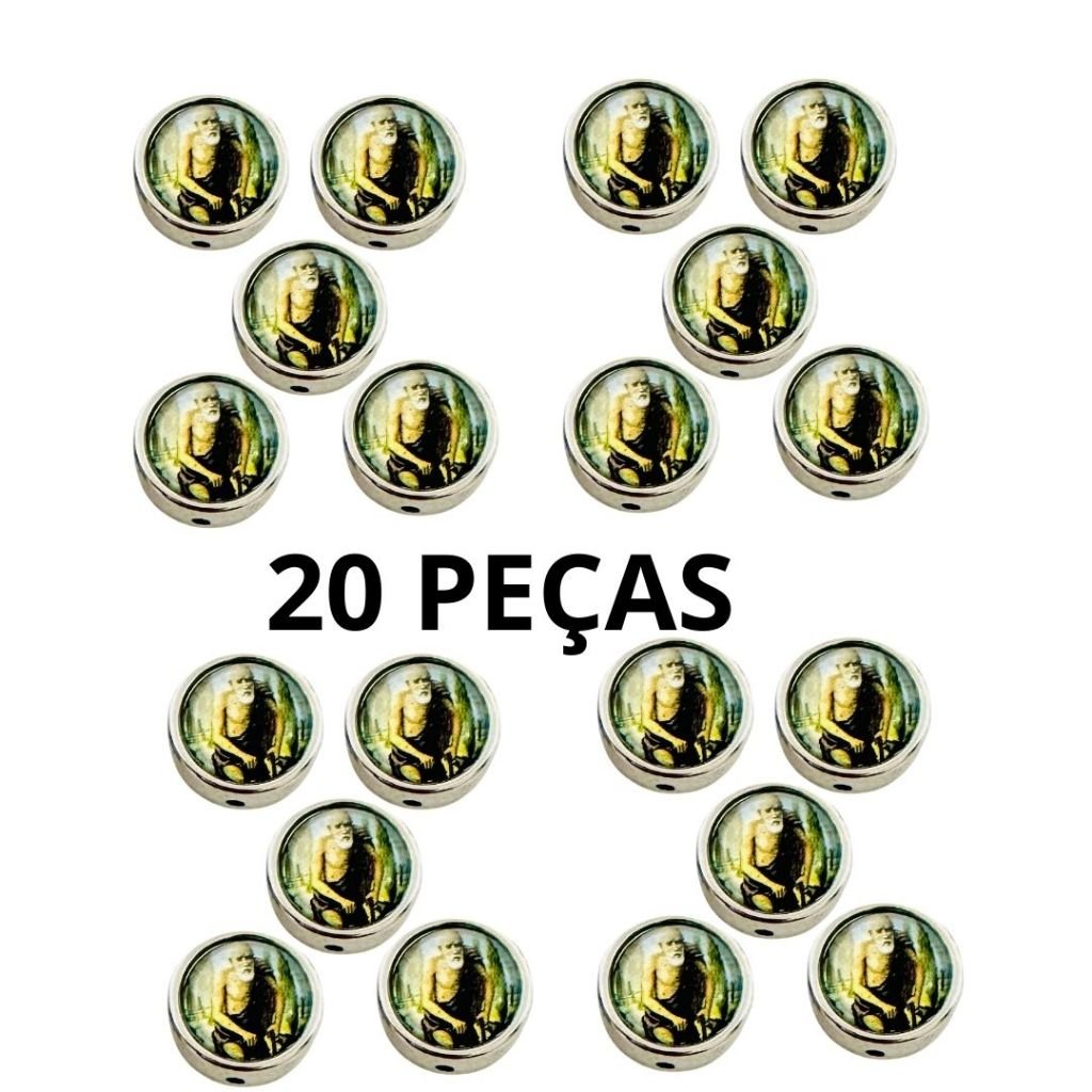 Passante 128 Resinado São Lázaro ( Pacote ) - 1,2 cm X 1,2 cm