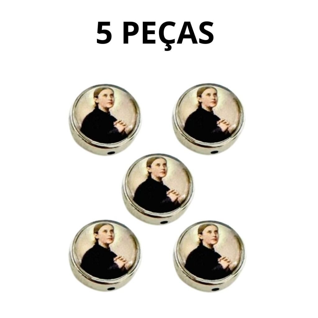Passante 134 Resinado Santa Gemma Galgani ( Pacote ) - 1,2 cm X 1,2 cm