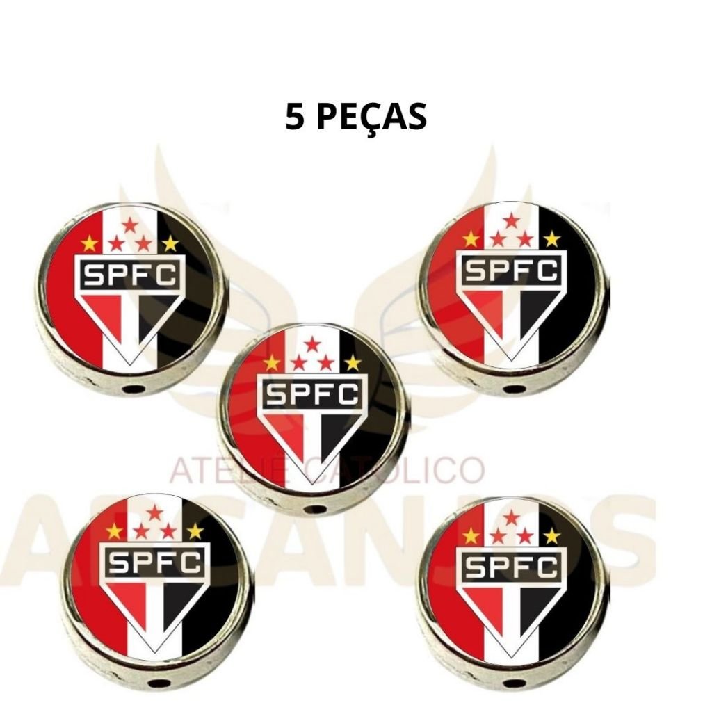 Passante 65 São Paulo Futebol Clube/ Time de futebol ( Pacote ) - Resinado - 1,2 cm X 0,74 cm