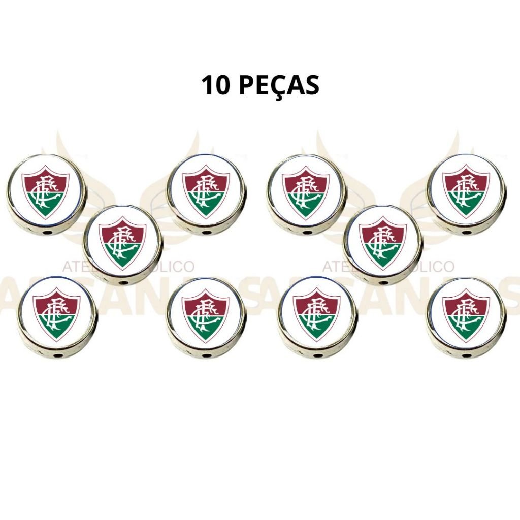Passante 67 Fluminense / Time de futebol ( Pacote ) - Resinado - 1,2 cm X 0,74 cm