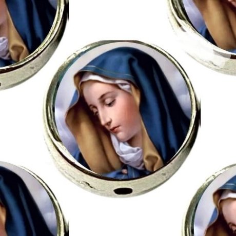 Passante 72 Nossa Senhora das Dores ( Pacote ) - Resinado - 1,2 cm X 0,74 cm