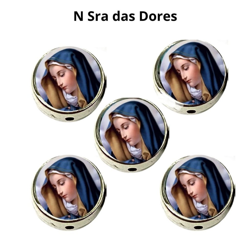 Passante 72 Nossa Senhora das Dores ( Pacote ) - Resinado - 1,2 cm X 0,74 cm