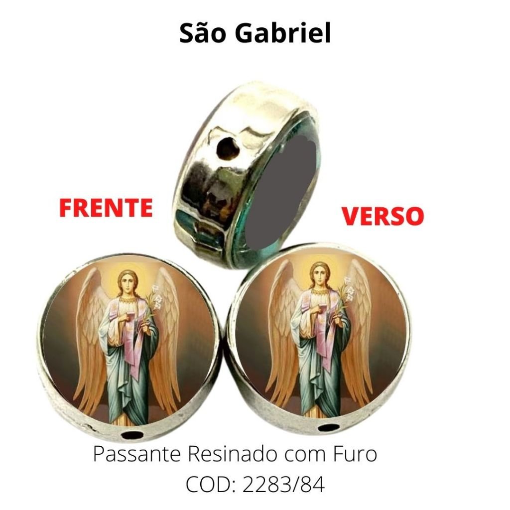 Passante 84 São Gabriel Arcanjo ( Pacote ) - Resinado - 1,2 cm X 0,74 cm