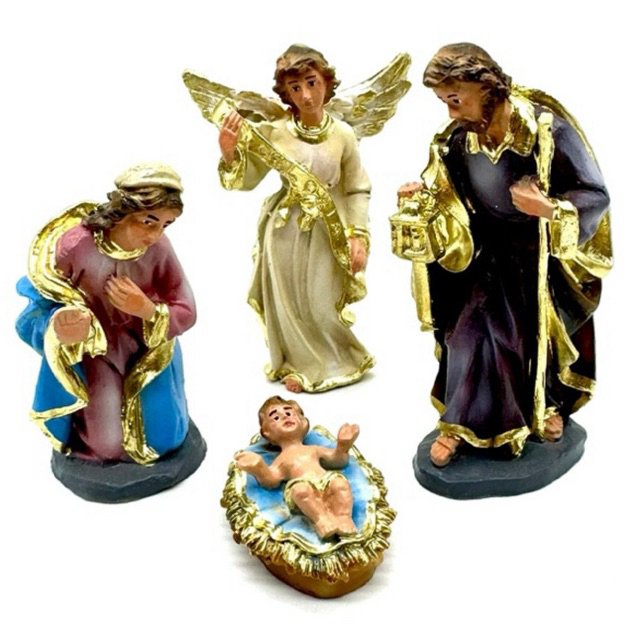 Presépio de Natal 10cm em Resina