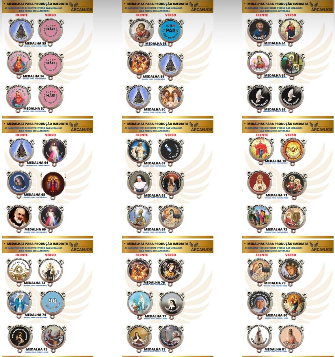 Terço Personalizado Modelo Clássico - REF:2042/10MM