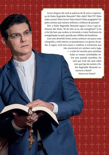 Uma Vida De Fé: O Padre Que Arrasta Multidões, De Reginaldo Manzotti. Série Uma Vida De Fé, Vol. 1. Editora Petra, Capa 