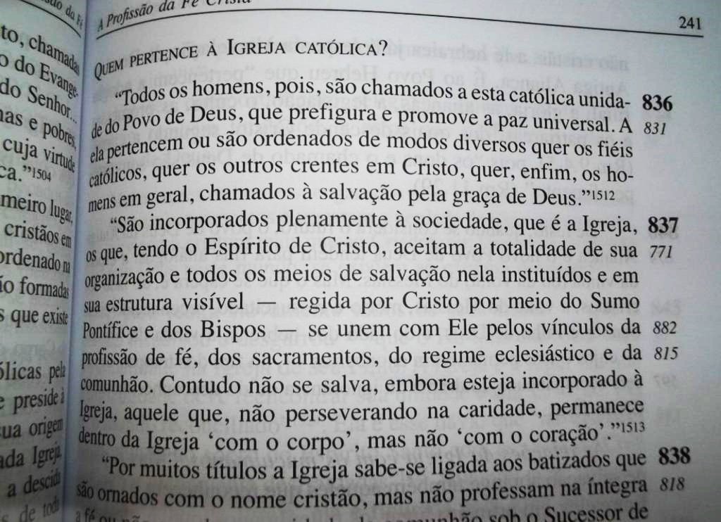 Cod:2140 -Catecismo da Igreja catolica- maior capa cristal