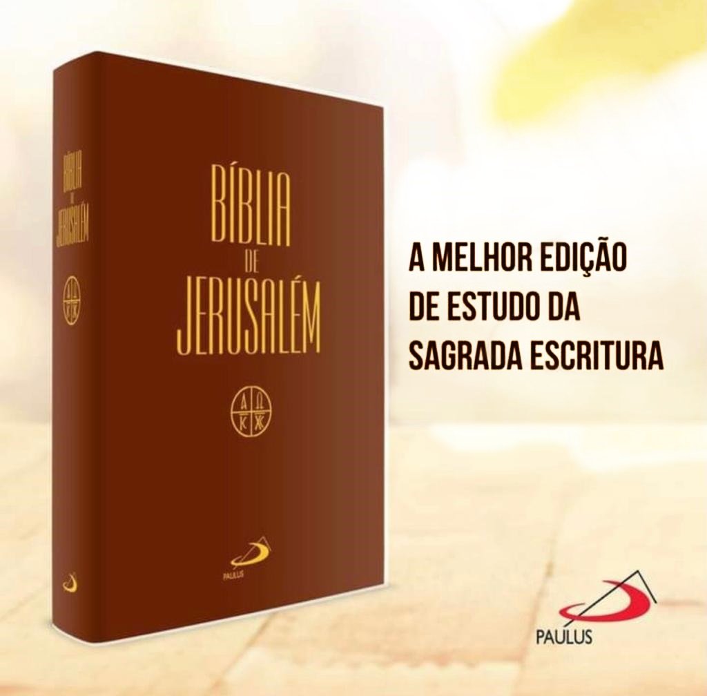 Bíblia de Jerusalém - Capa Cristal - Paulus