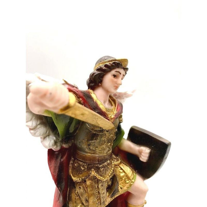 Cod:1428-Imagem São Miguel Arcanjo 21cm - Resina