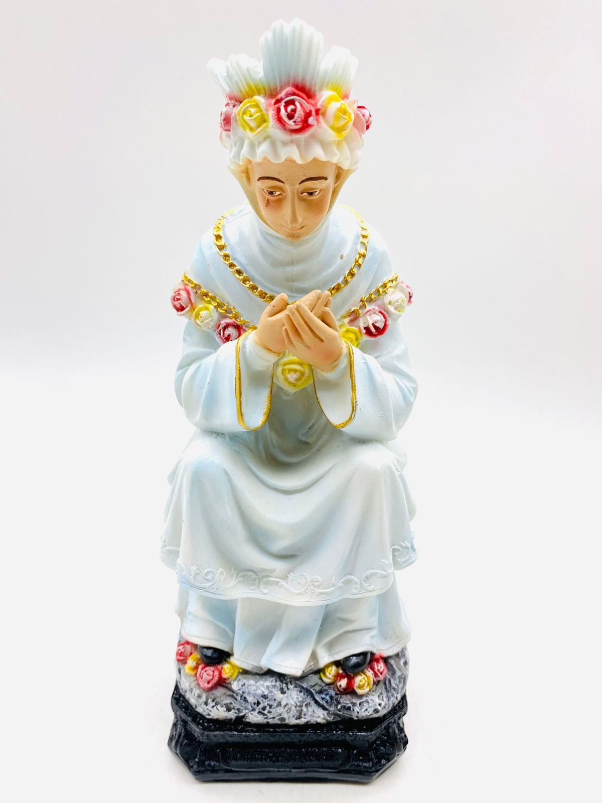 Cod:2115-N.Sra La Salette 20cm - Imagem em Resina