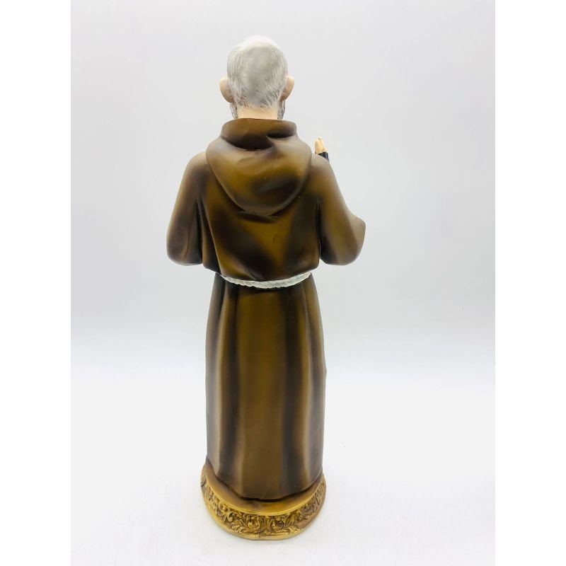 Cod:2422 - Imagem São Padre Pio de Pietrelcina 30cm - Resina