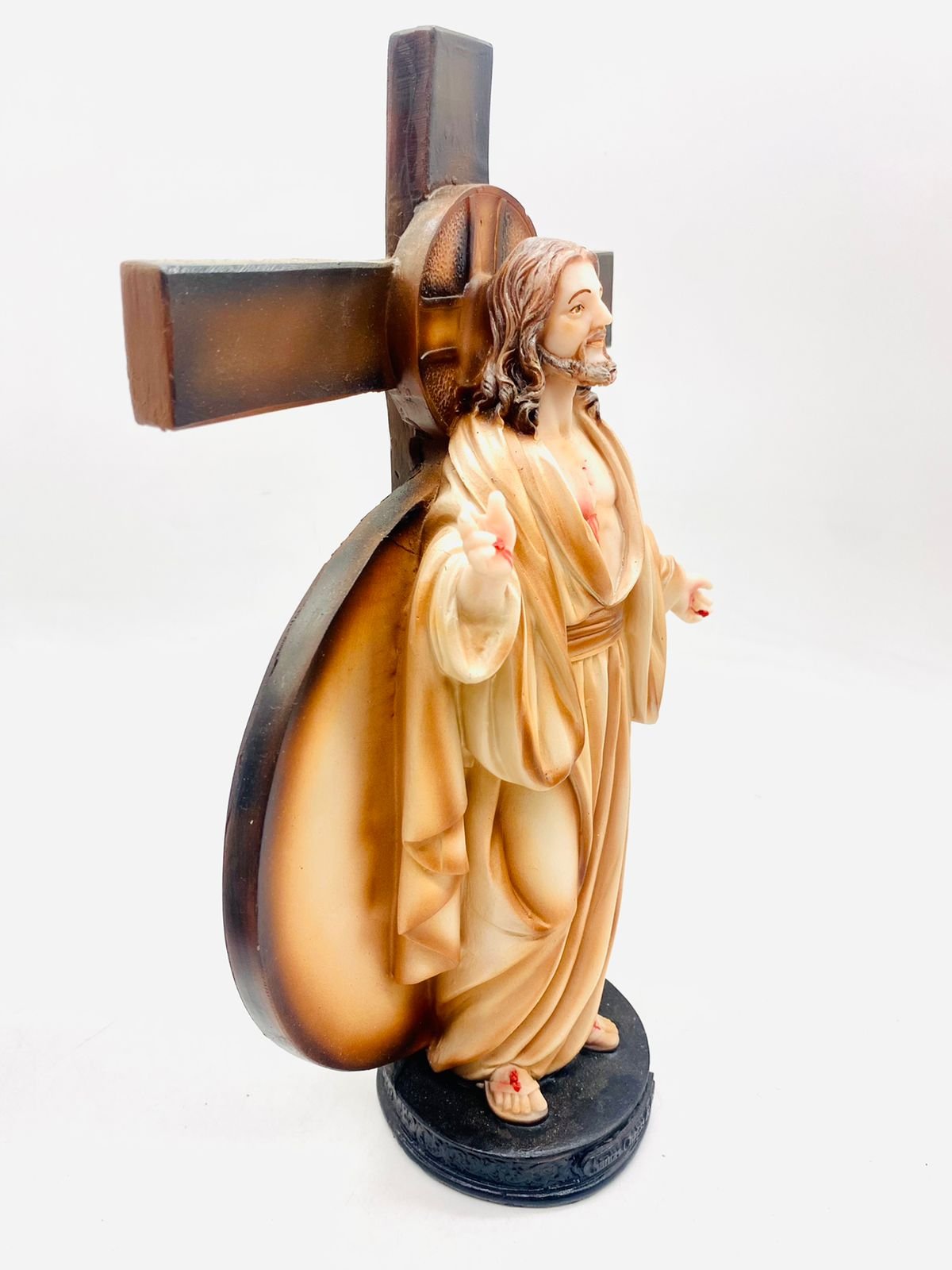 Cod:3051 - Imagem em Resina - Santas Chagas - 30cm