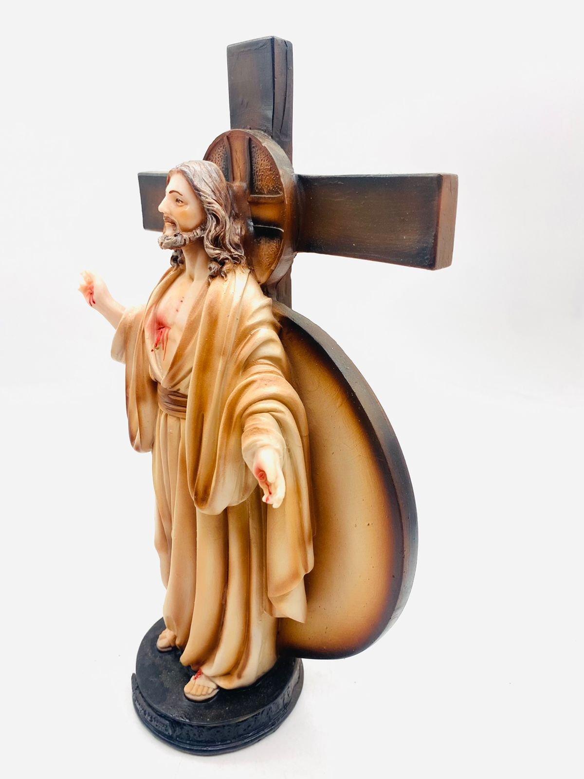 Cod:3051 - Imagem em Resina - Santas Chagas - 30cm