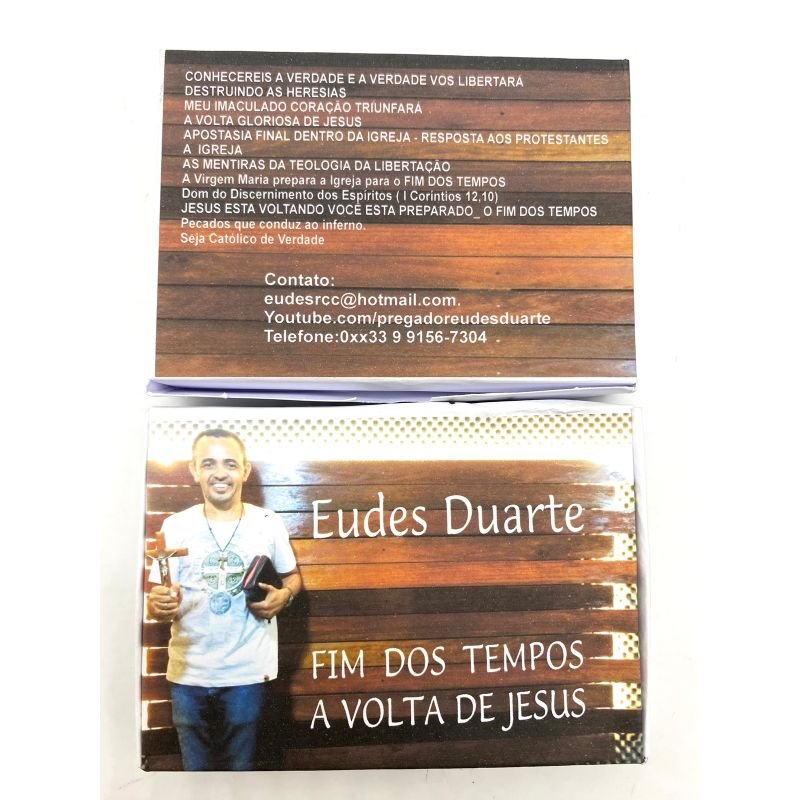Cod:2956 - Pendrive - Fim dos Tempos - A volta de Jesus- Eudes Duarte