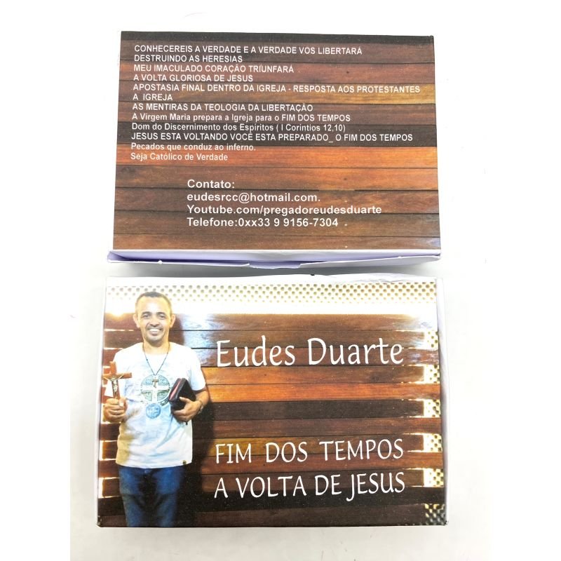 Cod:2956 - Pendrive - Fim dos Tempos - A volta de Jesus- Eudes Duarte