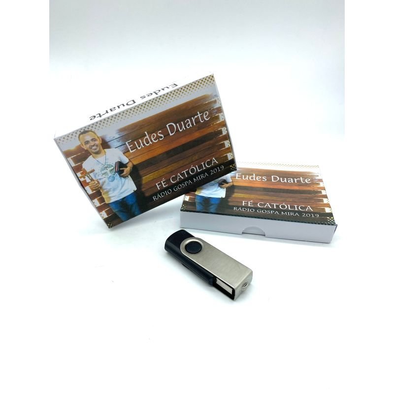 Cod:2955 - Pendrive - Curso Fé Católica - Eudes Duarte