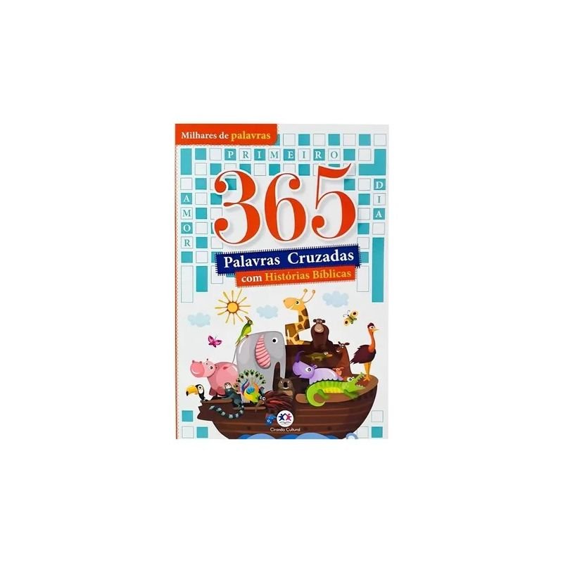 Cod:2992 -365 Palavras Cruzadas com Histórias Bíblicas
